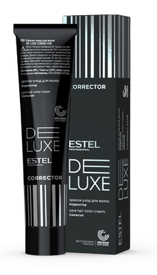 

Крем-краска для волос, De Luxe Corrector 0/G