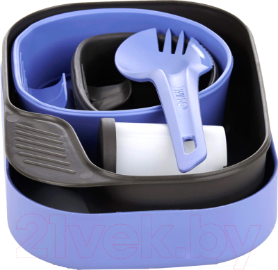Набор пластиковой посуды Wildo Camp-A-Box Complete / W10263 (фиолетовый)
