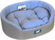 Миниатюра изображения товара Лежанка для животных Ferplast Dandy 110 / 82946095 (серый/голубой)