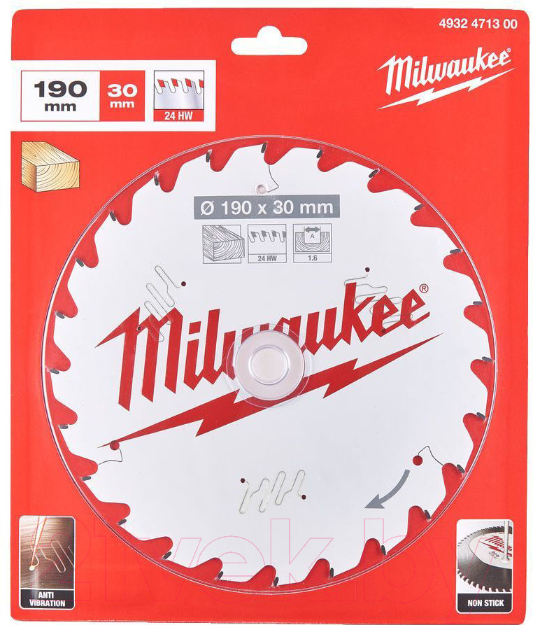 Пильный диск Milwaukee 4932471300