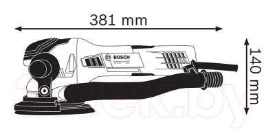 Профессиональная эксцентриковая шлифмашина Bosch GET 55-125 (0.601.257.000)