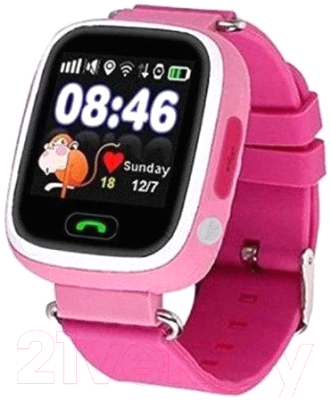 Умные часы детские Wise Q80 (розовый)