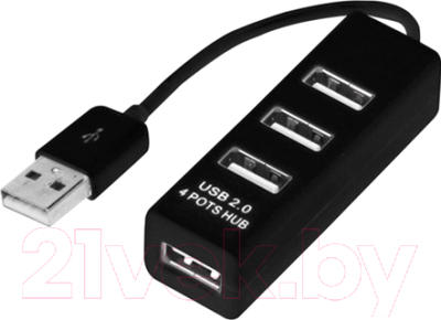 USB-хаб Rexant 18-4103 (черный)