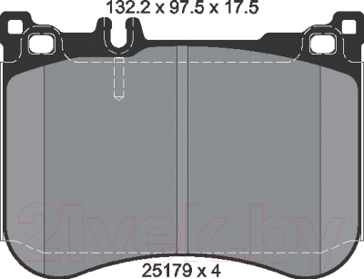 Тормозные колодки Textar 2517903