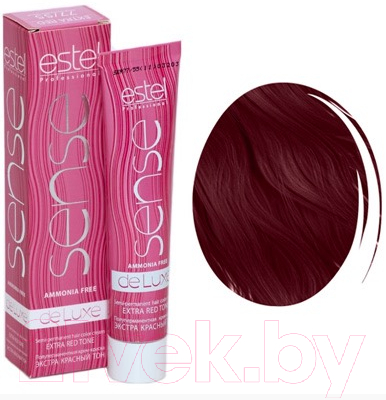 Крем-краска для волос Estel Sense De Luxe Extra Red 66/56 (темно-русый красно-фиолетовый)