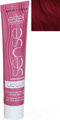 Крем-краска для волос Estel Sense De Luxe Extra Red 77/55 (русый красный интенсивный)