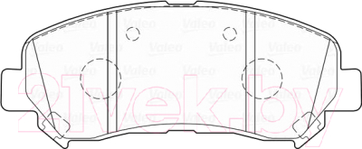 

Тормозные колодки Valeo, 301067