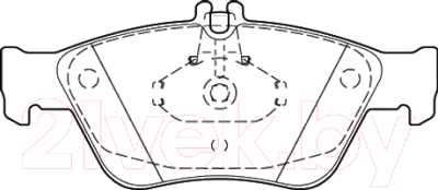 

Тормозные колодки Valeo, 301357