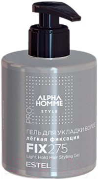 Гель для укладки волос Estel Alpha Homme Pro легкая фиксация (275мл)