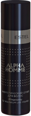 Спрей для волос Estel Alpha Homme энергетический (100мл)