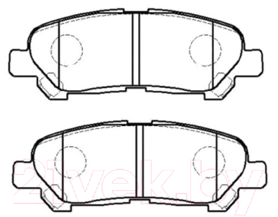 

Тормозные колодки TOYOTA, 0446648120