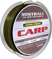 Леска монофильная Mistrall Admunson Carp 0.25мм 250м / ZM-3332025 - 