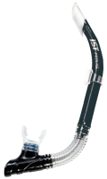 Трубка для плавания IST Sports SN45-S/BK (черный/прозрачный) - 