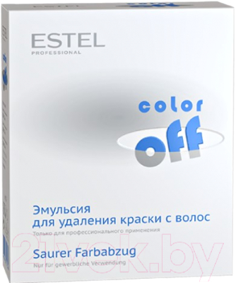Эмульсия для удаления краски с волос Estel Color Off эмульсия для удаления краски с волос (3x120мл)