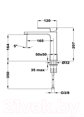 Смеситель Teka Soller L 853861250