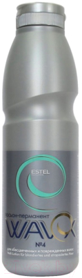 Средство для химической завивки Estel Wavex перманент №4 для обесцвеченных и поврежденных волос (500мл)