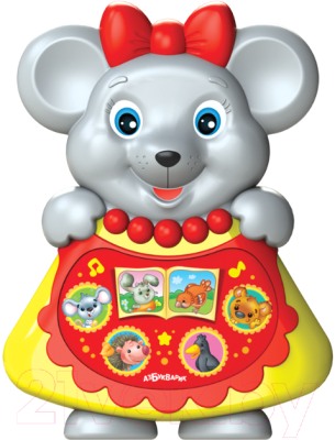 Интерактивная игрушка Азбукварик Любимая сказочка. Мышка-норушка / 4680019282398