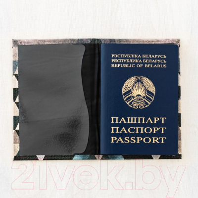 Обложка на паспорт Vokladki Сталь / 11010