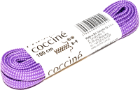Шнурки для обуви Coccine Poliester Band / SZNP/100/FIO/7P (100см, фиолетовый) - 