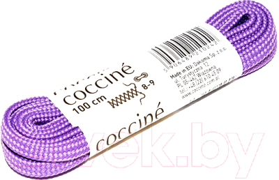 Шнурки для обуви Coccine Poliester Band / SZNP/100/FIO/7P (100см, фиолетовый)