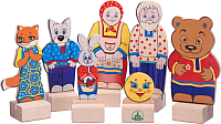 Набор фигурок для кукольного театра Краснокамская игрушка Колобок / Н-20 - 