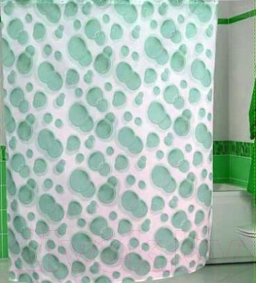 Изображение товара Шторка-занавеска для ванны Miranda Side Green