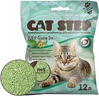 Наполнитель для туалета Cat Step Tofu Green Tea / 20333004 (12л) - 