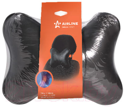 Подушка для автомобиля Airline Лима ASP-B-05 (черный)