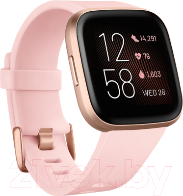 Умные часы Fitbit Versa 2 (NFC) / FB507RGPK (Petal/Copper Rose Aluminum)