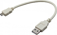 Кабель Rexant Micro USB-USB-A / 18-1162 (0.2м, белый) - 