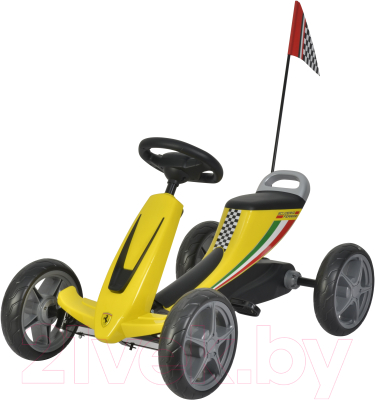 Каталка детская Chi Lok Bo Ferrari Go Kart / 8931 (желтый)
