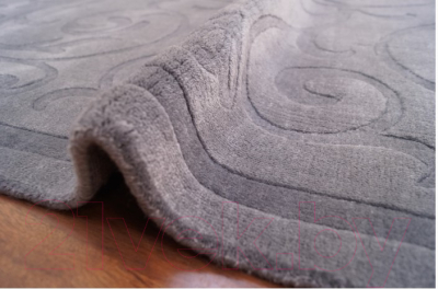 Ковер Adarsh Exports Carving Wool Viscose / HL-714-TEAL-GREY (1.6x2.3)