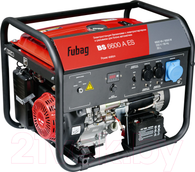 Бензиновый генератор Fubag BS 6600 A ES (838798)