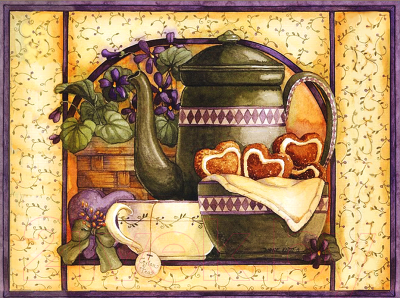 

Набор алмазной вышивки Алмазная живопись, Прованский чай / АЖ-1427