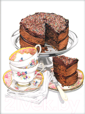 

Набор алмазной вышивки Алмазная живопись, Лакомство к кофе / АЖ-1435