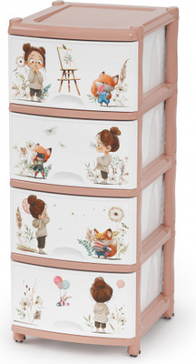 

Комод пластиковый, Для девочек / М1240