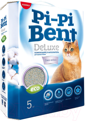 

Наполнитель для туалета Pi-Pi-Bent, Clean cotton