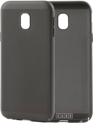 Чехол-накладка Case Matte Natty для Galaxy J5 / J510 PC (черный матовый)