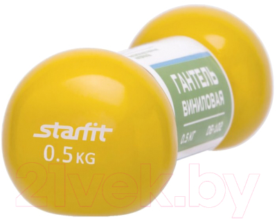 Гантель Starfit DB-102 (500гр, желтый)