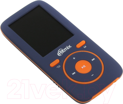 MP3-плеер Ritmix RF-4450 4Gb (синий/оранжевый)