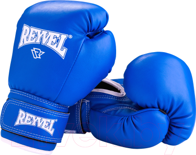 Боксерские перчатки Reyvel RV-101 / 14oz (синий)