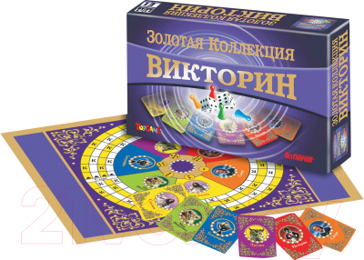 Настольная игра Topgame Золотая коллекция викторин / 01250