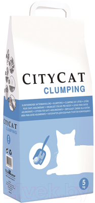 Наполнитель для туалета Sanicat Сitycat Clumping (5кг)