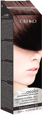 Изображение товара Крем-краска для волос C:EHKO C:Color 56 (сандал)