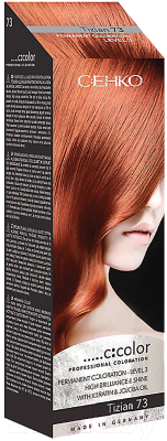 Изображение товара Крем-краска для волос C:EHKO C:Color 73 (тициан)