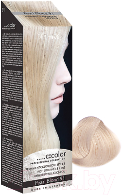 Крем-краска для волос C:EHKO C:Color 91 (жемчужный блондин)