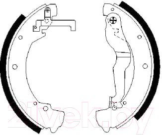 

Тормозные колодки Bosch, 0986487312