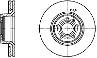 Тормозной диск ATE 24012501491 - 
