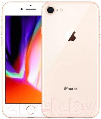 Смартфон Apple iPhone 8 128GB / MX182 (золото)