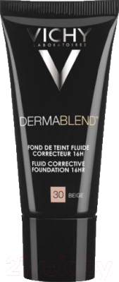 

Тональный флюид Vichy, Dermablend тон 30